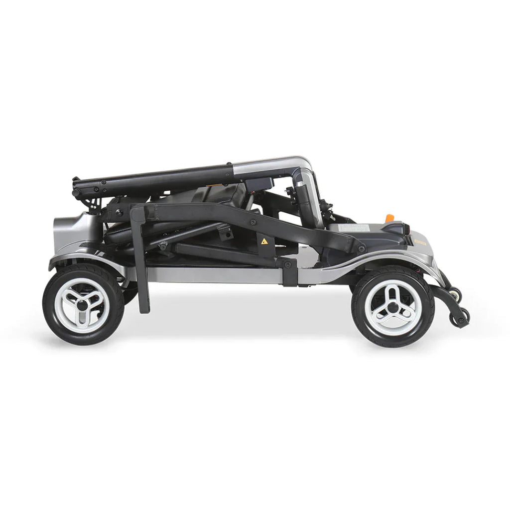 My Mobility Instant Folding Lightweight Portable Mobility Scooter – 17.4kg, Travel-Friendly, Aluminium Frame, Cushioned Seat