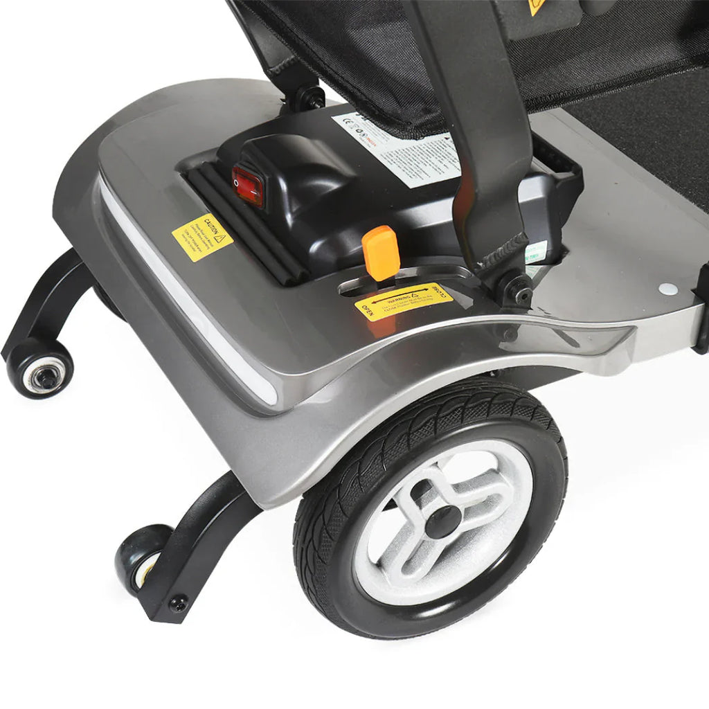 My Mobility Instant Folding Lightweight Portable Mobility Scooter – 17.4kg, Travel-Friendly, Aluminium Frame, Cushioned Seat