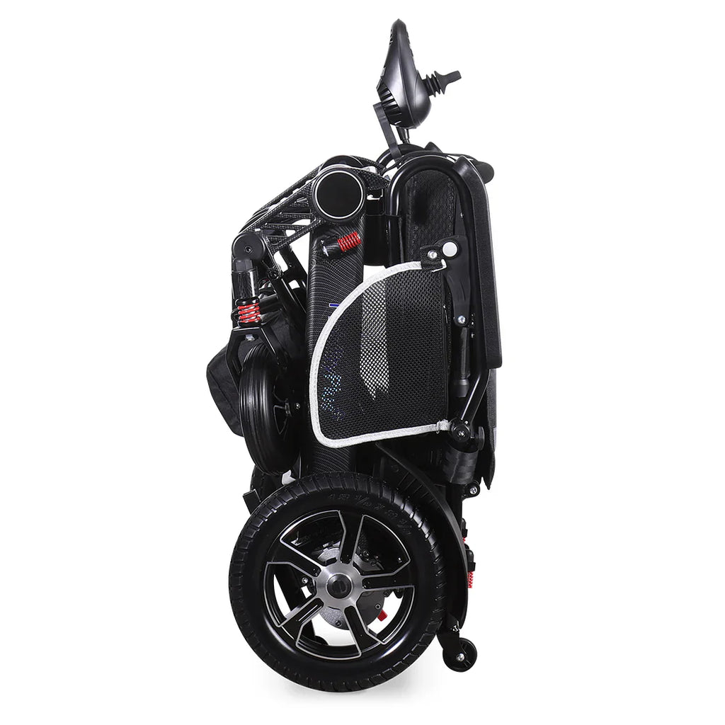 InstaSplit Ultra-Light Folding Electric Wheelchair – Detachable Frame, 13kg Lifting Weight & Travel-Friendly