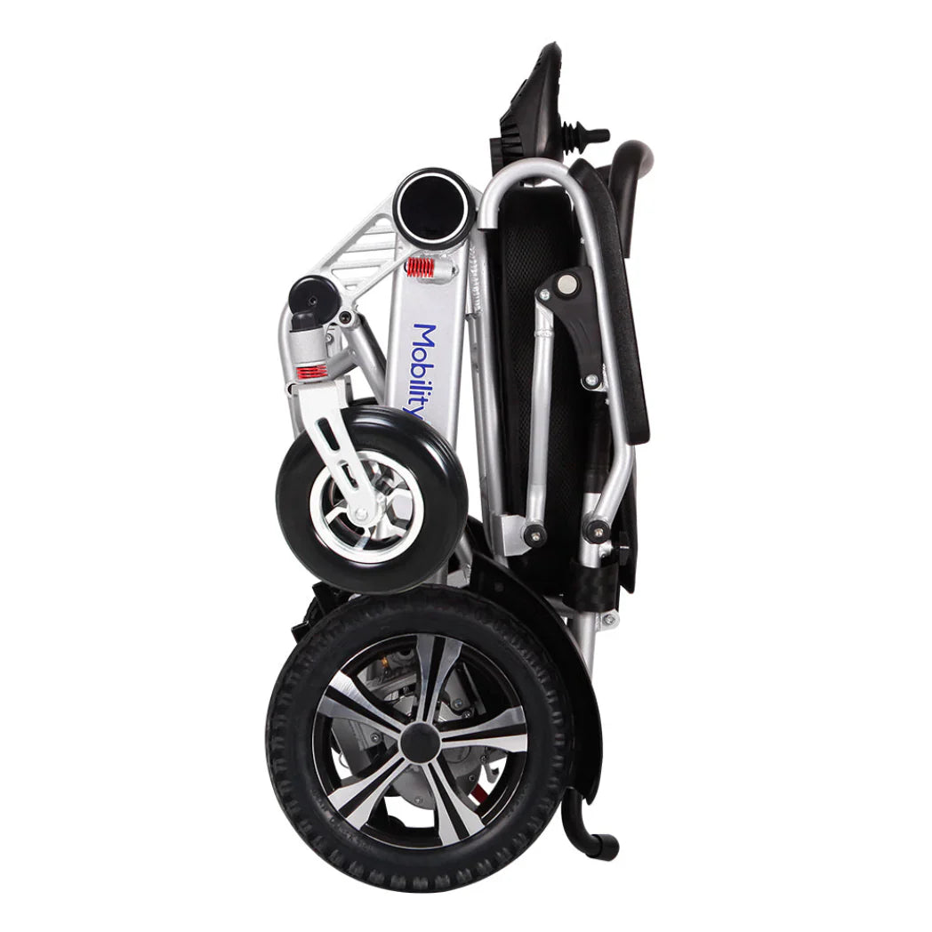Ultra-Light Folding Electric Wheelchair – 24kg, 13-Mile Range & Travel-Friendly Design