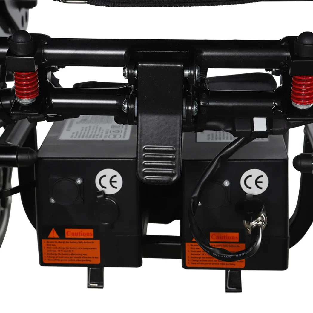 Ultra-Light Folding Electric Wheelchair – 24kg, 13-Mile Range & Travel-Friendly Design