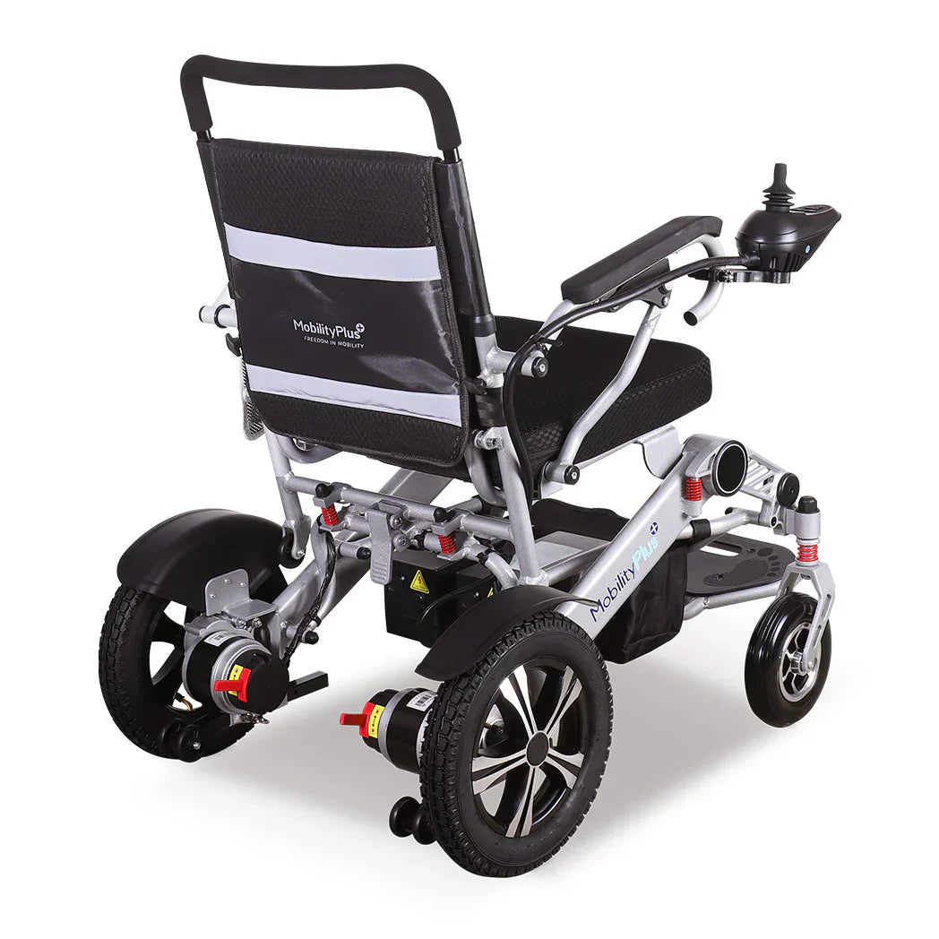 SK8000 Lightweight Folding Electric Wheelchair – 24kg, 4mph, Remote-Controlled Mobility Chair