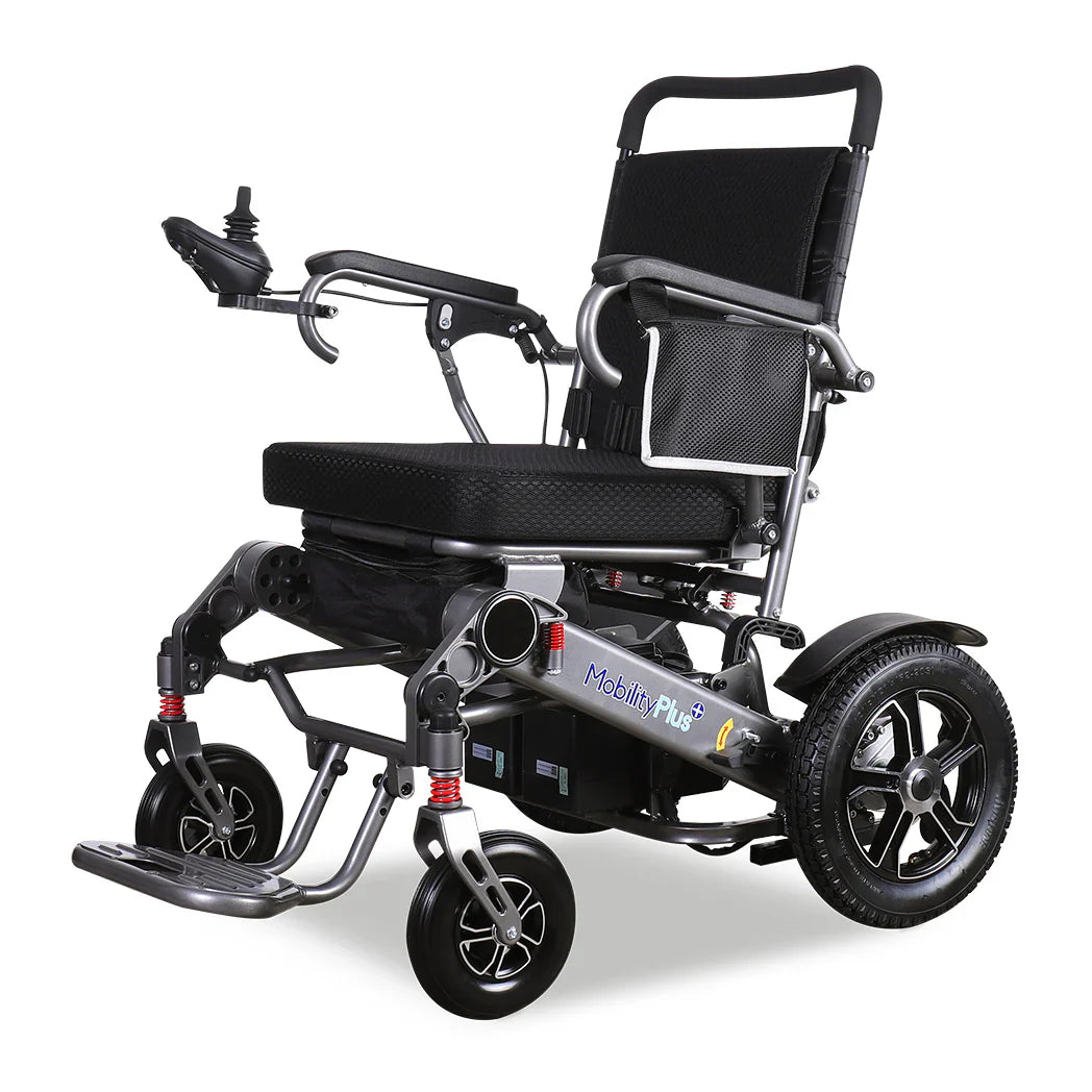 InstaSplit Ultra-Light Folding Electric Wheelchair – Detachable Frame, 13kg Lifting Weight & Travel-Friendly