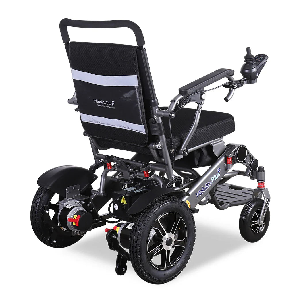 InstaSplit Ultra-Light Folding Electric Wheelchair – Detachable Frame, 13kg Lifting Weight & Travel-Friendly