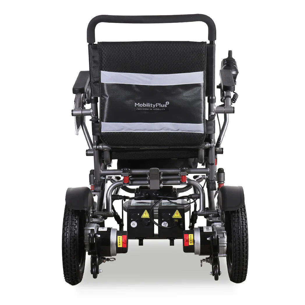 InstaSplit Ultra-Light Folding Electric Wheelchair – Detachable Frame, 13kg Lifting Weight & Travel-Friendly