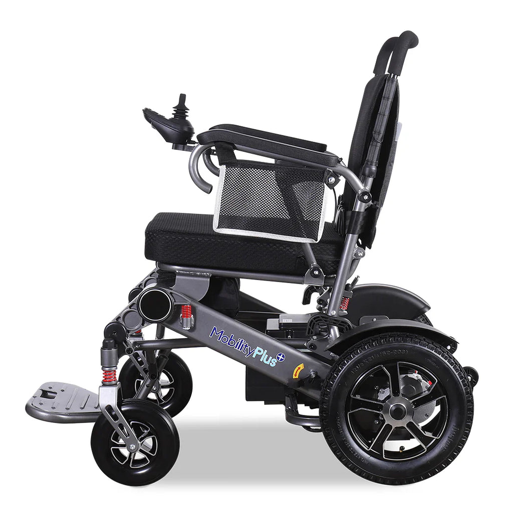 InstaSplit Ultra-Light Folding Electric Wheelchair – Detachable Frame, 13kg Lifting Weight & Travel-Friendly