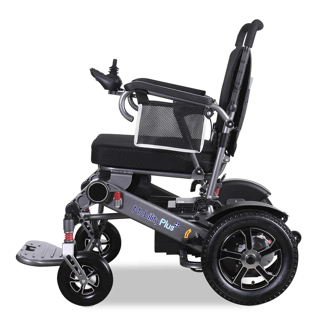 InstaSplit Ultra-Light Folding Electric Wheelchair – Detachable Frame, 13kg Lifting Weight & Travel-Friendly