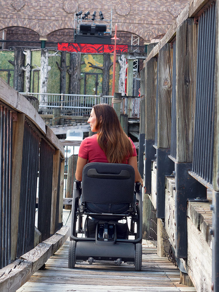 Whill F Folding Powerchair by TGA Mobility – Lightweight 26.7kg, Compact Design, 12-Mile Range, Bluetooth Controls
