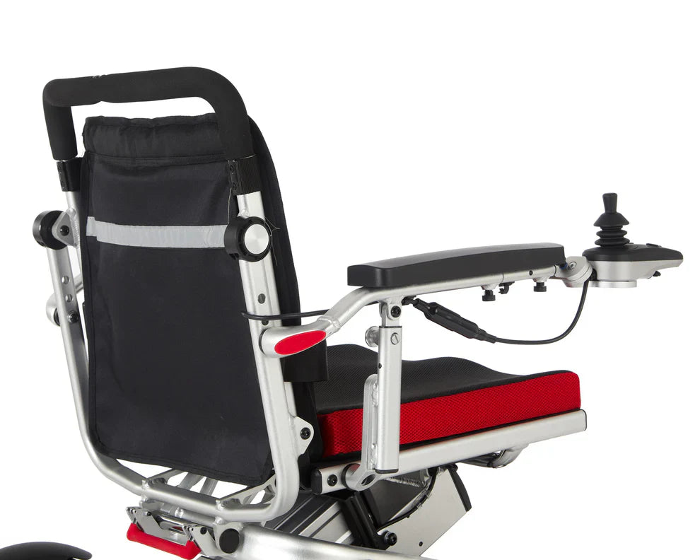 Aerolite Trekker Folding Electric Wheelchair – Lightweight, Travel-Ready & Long-Range Mobility