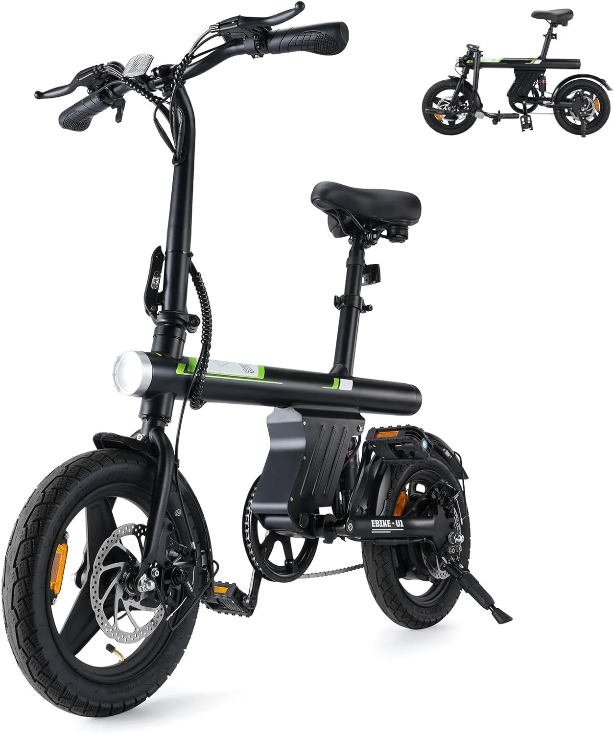 Premium Electric Bike with LCD Display – 250W Motor, 36V Battery & Waterproof Wiring (25km/h)