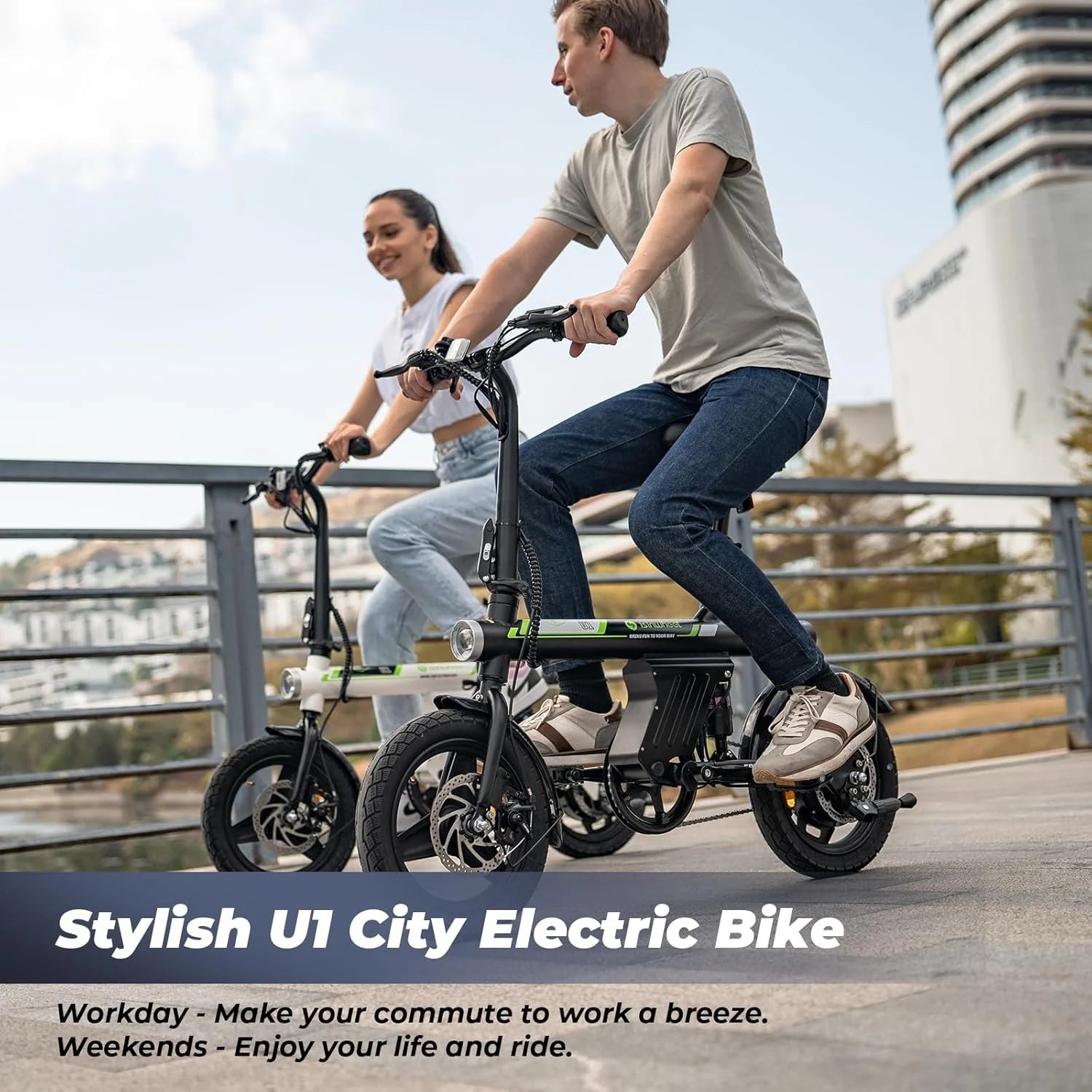 Premium Electric Bike with LCD Display – 250W Motor, 36V Battery & Waterproof Wiring (25km/h)