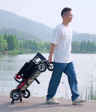 Welzo Feather+ Ultra-Light Magnesium Folding Mobility Scooter