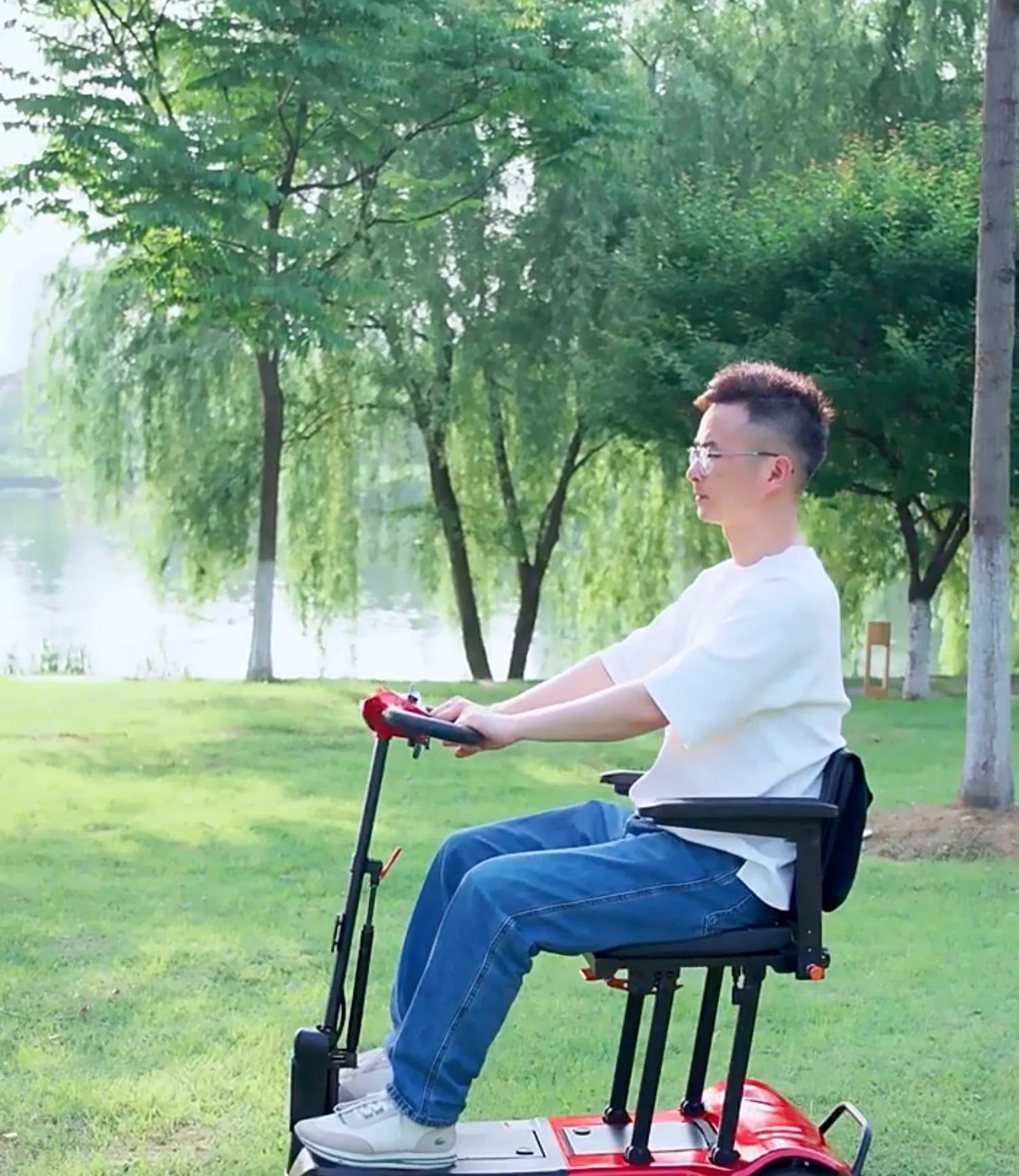 Welzo Feather+ Ultra-Light Magnesium Folding Mobility Scooter