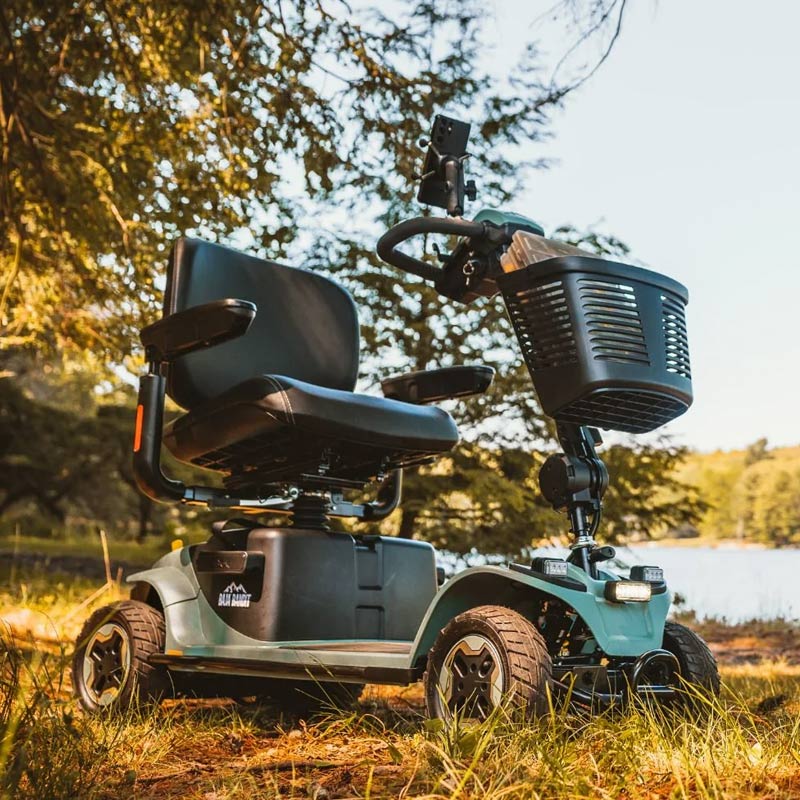 Baja Bandit Off-Road Mobility Scooter – 8 mph, Long-Range Lithium Power & Full Suspension