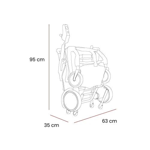 Photon Folding Electric Wheelchair – Lightweight, Portable Powerchair for Daily Mobility