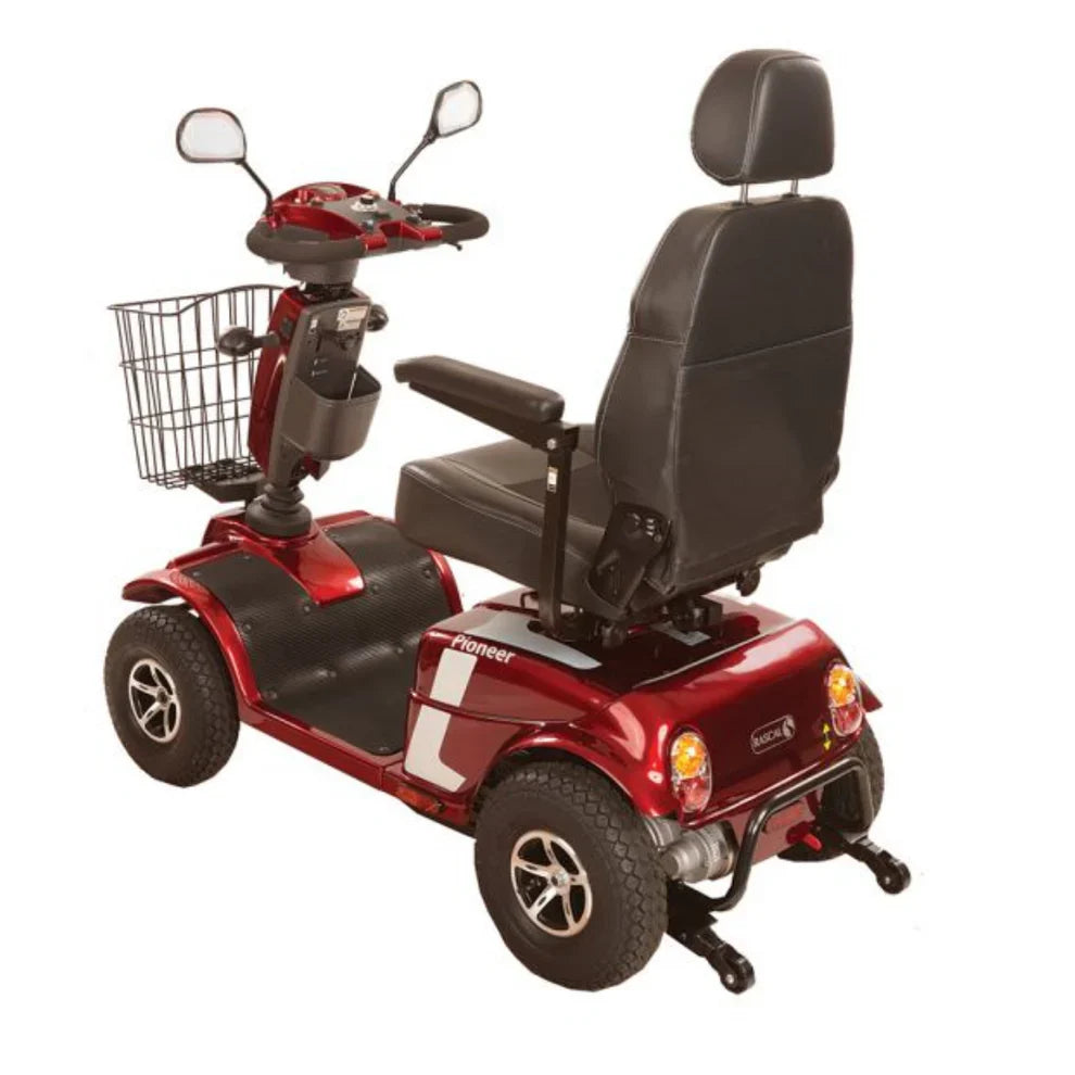 Rascal Pioneer 8 mph Mobility Scooter – Long-Range, Full Suspension & USB Charging