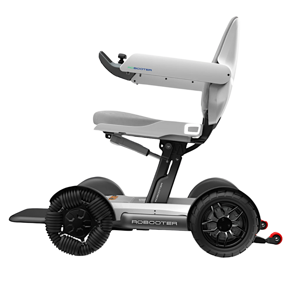 Robooter X40 Folding Powerchair – Automatic Fold, Omnidirectional Wheels, App Control & Dual Suspension