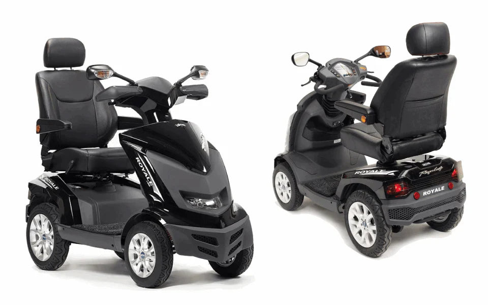 Royale 4 8 mph Mobility Scooter – Luxury Road-Legal Scooter with Long Range & Full Suspension