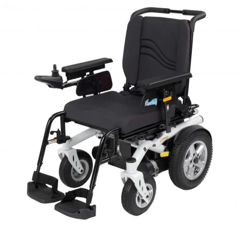 Rascal Rueba CT 4 mph Powerchair – Crash-Tested Comfort & Long-Range Mobility