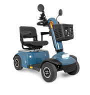 Savvy 4 Pavement-Legal Mobility Scooter – 21-Mile Range, 12” Pneumatic Tyres, Front & Rear Suspension, Swivel Seat