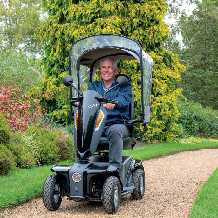 Snug Canopy Universal Retractable Mobility Scooter Cover – Lightweight All-Weather Protection