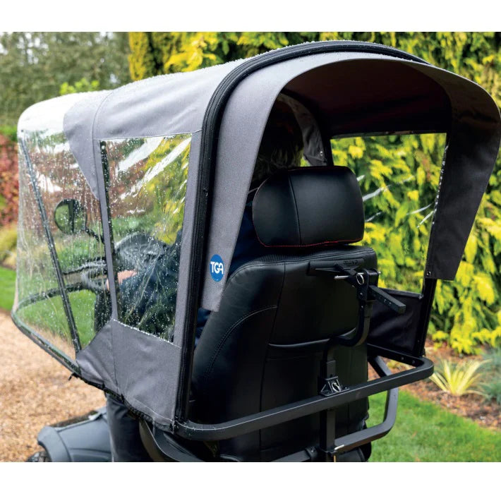 Snug Canopy Universal Retractable Mobility Scooter Cover – Lightweight All-Weather Protection