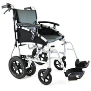 Power Push Sonic – Attendant-Controlled Folding Electric Wheelchair, 10-Mile Range, 4 mph