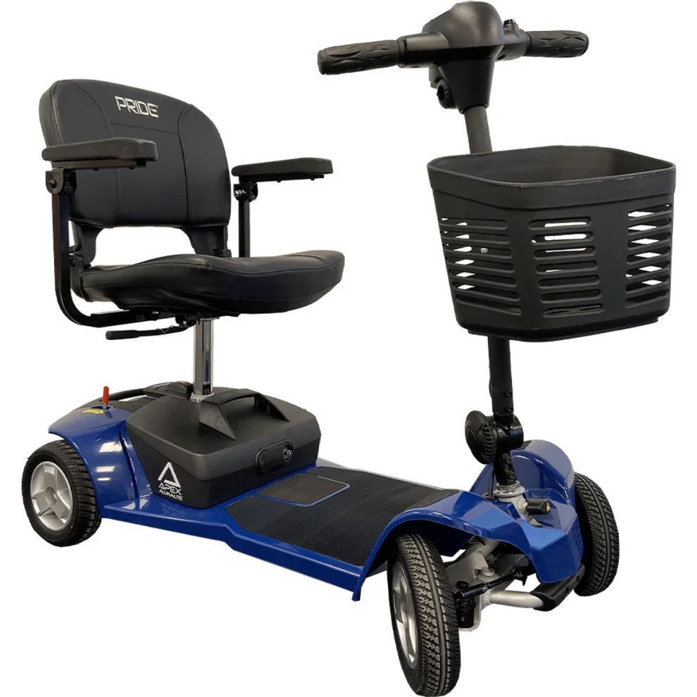 Apex Alumalite Plus 4 mph Mobility Scooter – Lightweight Aluminium Travel Scooter with Up to 28-Mile Range