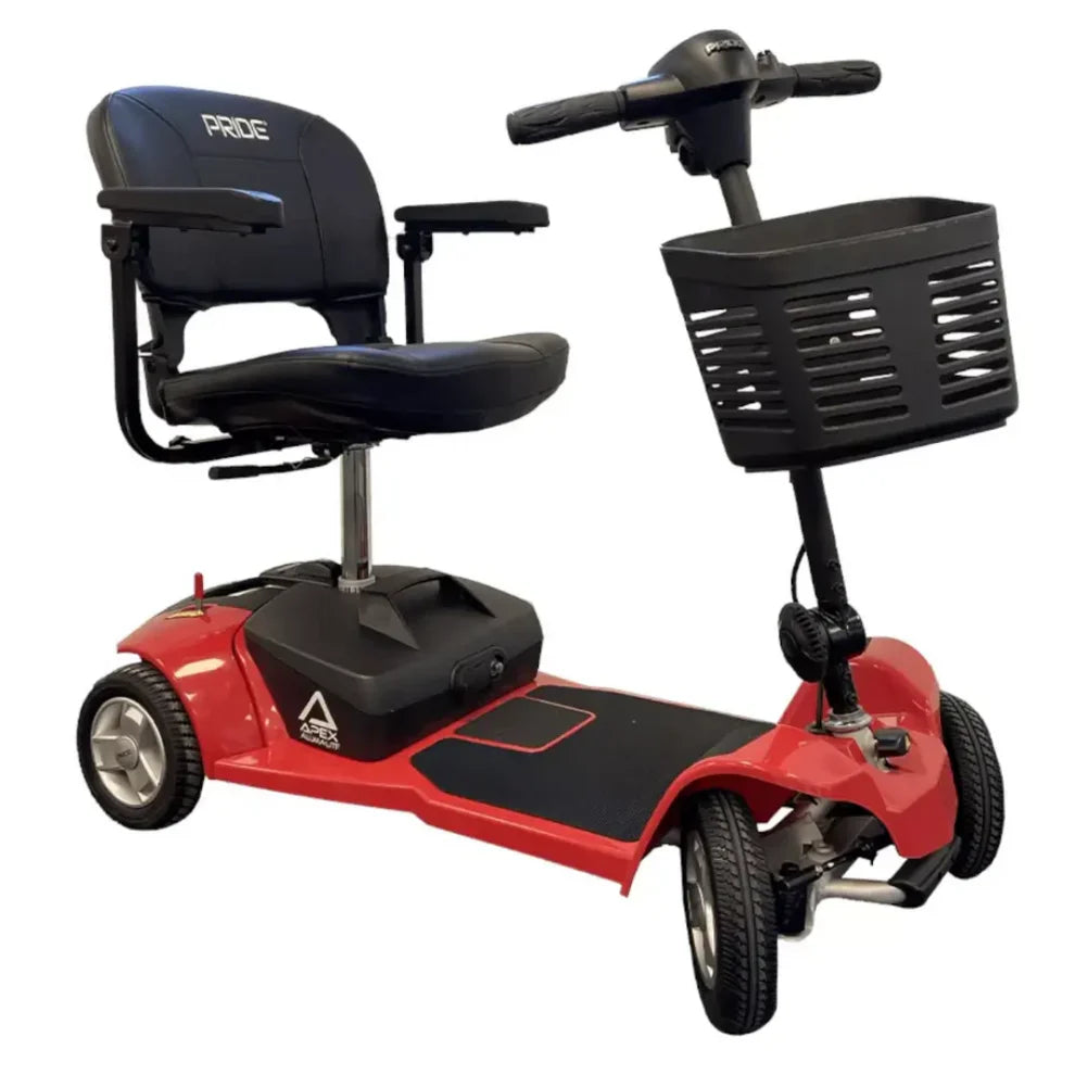 Apex Alumalite Plus 4 mph Mobility Scooter – Lightweight Aluminium Travel Scooter with Up to 28-Mile Range