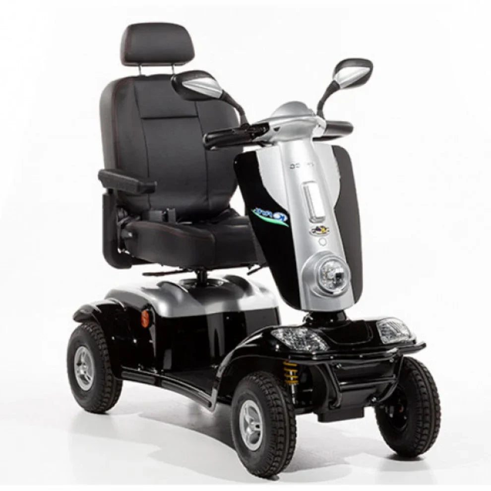 Kymco Maxi XLS 8 mph Mobility Scooter – Long-Range, All-Round Suspension & Large Captain’s Seat
