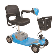 Rascal Luxe 4mph Mobility Scooter – Lithium Battery, Lightweight, Swivel Seat, Up to 27.5-Mile Range