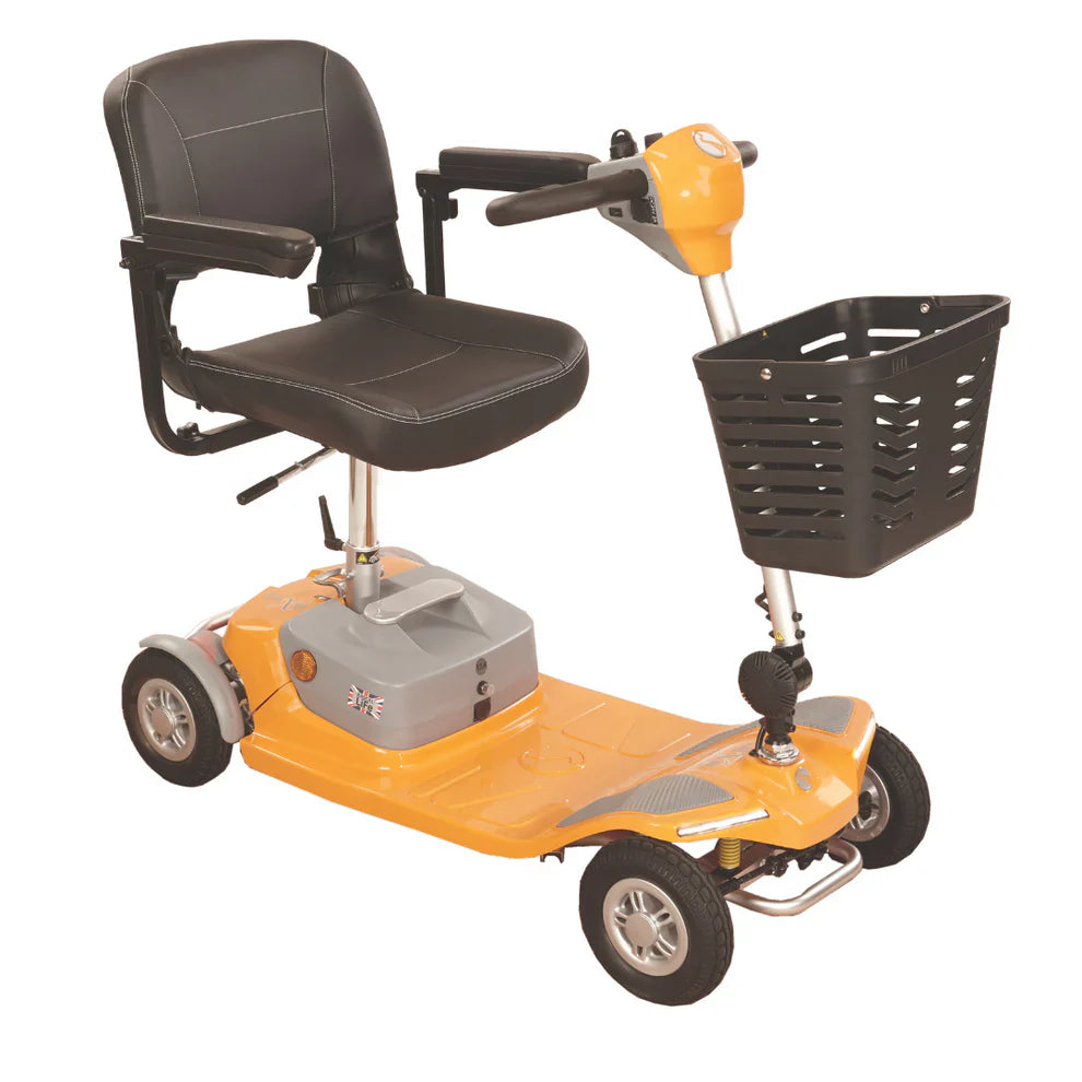 Rascal Luxe 4mph Mobility Scooter – Lithium Battery, Lightweight, Swivel Seat, Up to 27.5-Mile Range