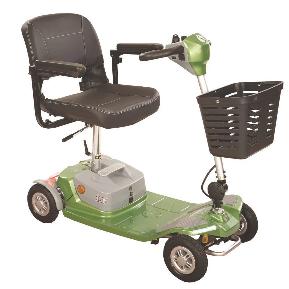 Rascal Luxe 4mph Mobility Scooter – Lithium Battery, Lightweight, Swivel Seat, Up to 27.5-Mile Range