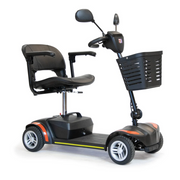 Virgo 4mph Mobility Scooter – Compact, Lightweight, 7.5-Mile Range, Adjustable Swivel Seat