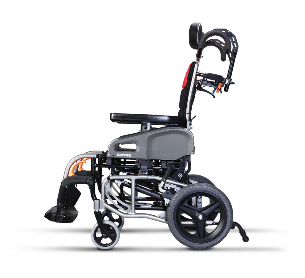 VIP 2 Tilt-in-Space Wheelchair – Lightweight Reclining Wheelchair for Postural Support and Pressure Relief