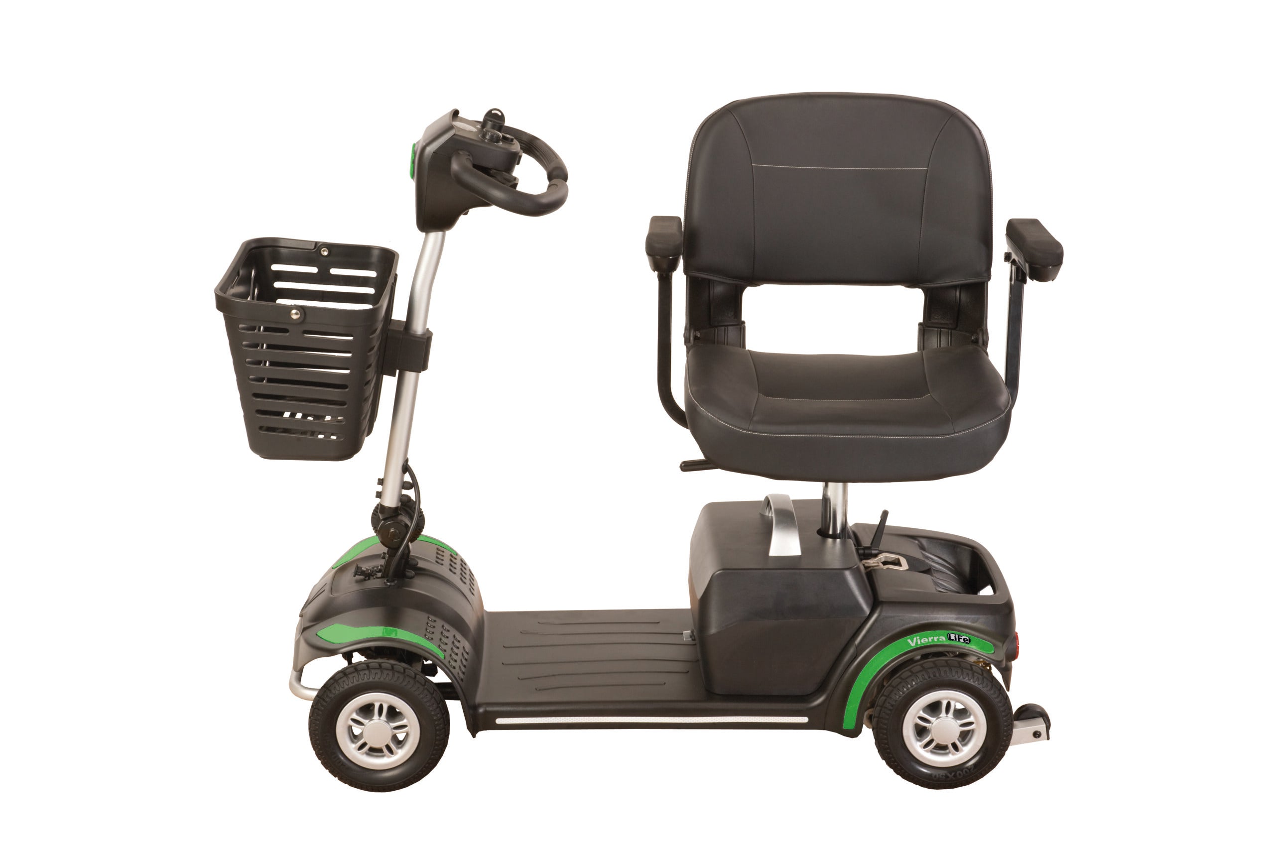 Rascal Vierra LiFe 4 mph Mobility Scooter – Lightweight Aluminium Boot Scooter with LiFePO₄ Battery