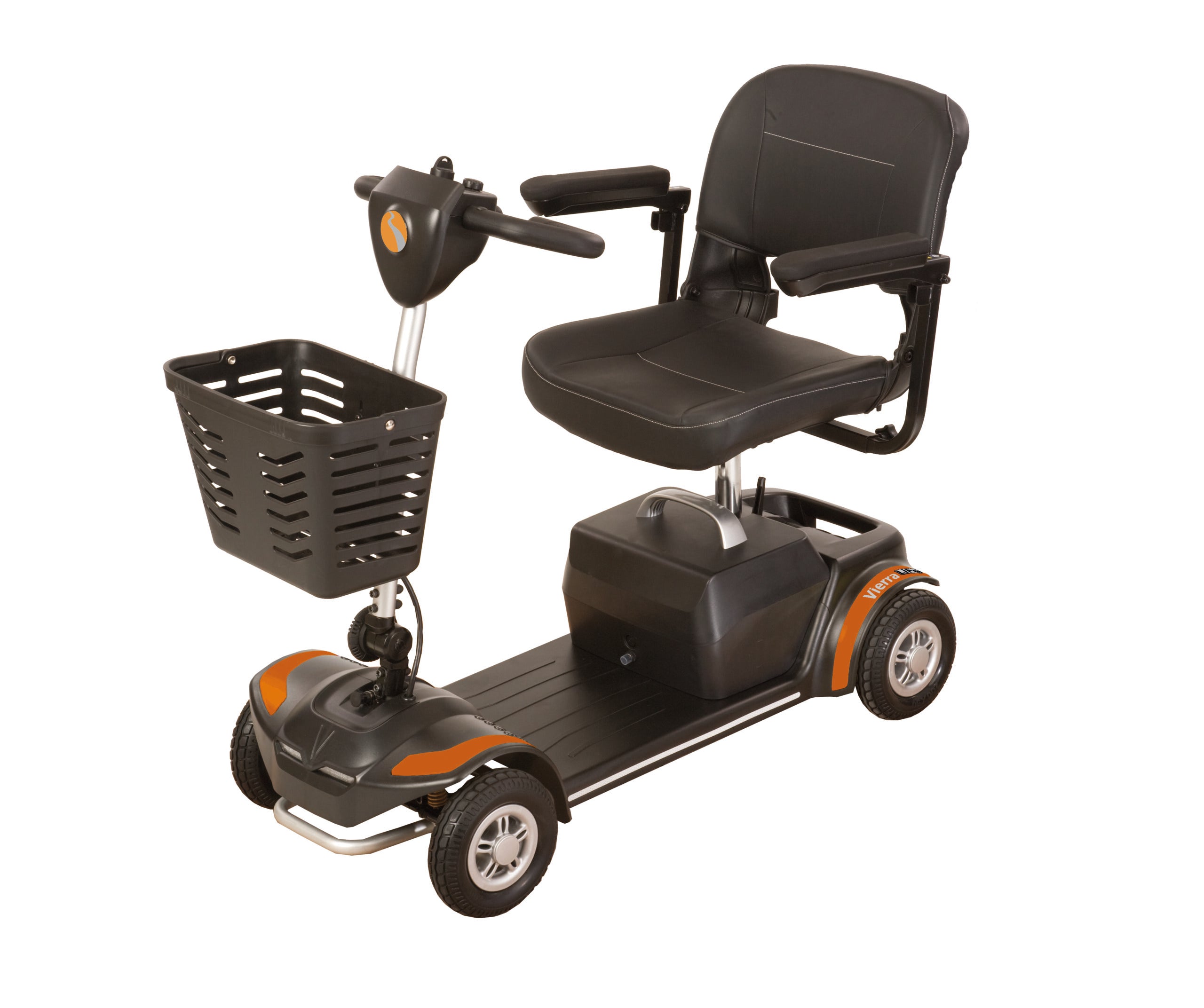 Rascal Vierra LiFe 4 mph Mobility Scooter – Lightweight Aluminium Boot Scooter with LiFePO₄ Battery