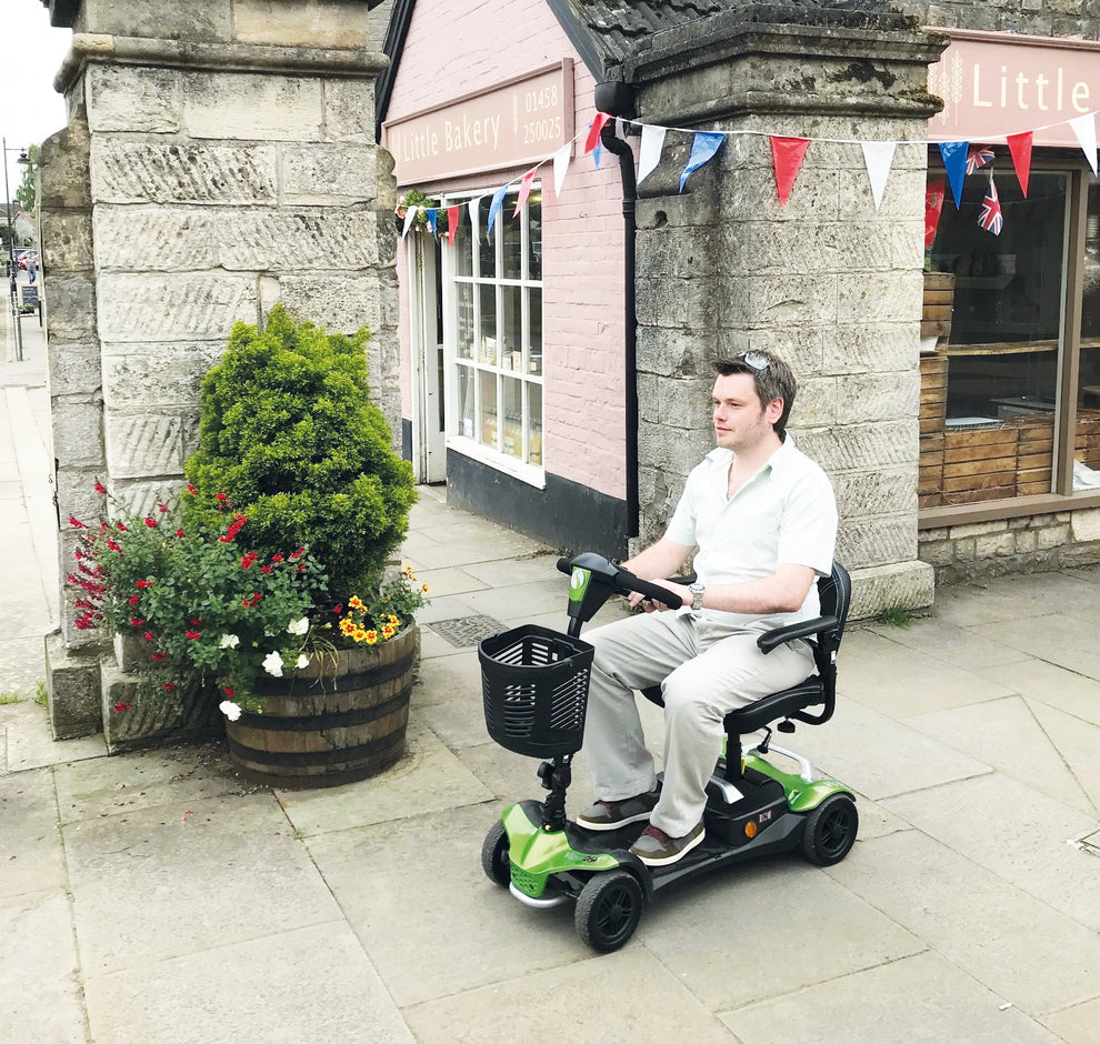 Vippi Mobility Scooter – Lightweight, Portable Travel Scooter with 11.9-Mile Range
