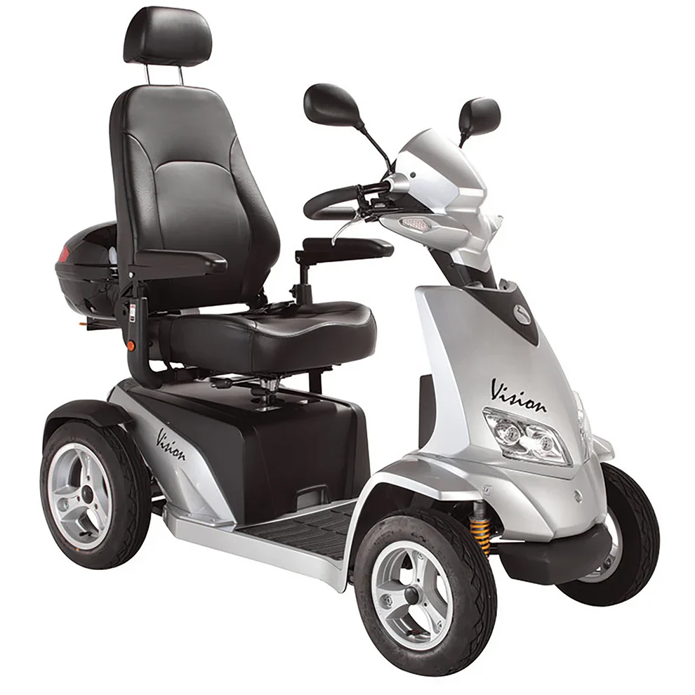 Rascal Vision 8 mph Mobility Scooter – Class 3 Road-Legal Long-Range Scooter