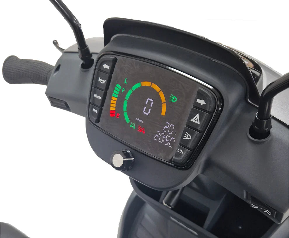 Xcursion 8 mph Mobility Scooter – Premium Comfort, Road-Legal & Long-Range