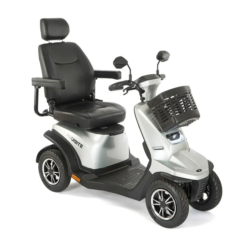 Xquisite 8 mph Mobility Scooter – Long-Range, Premium Comfort, Road-Legal with Full Suspension