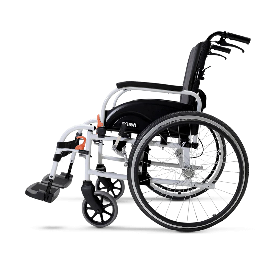 Karma Agile Lightweight Self-Propelled Wheelchair – Foldable, Adjustable, Travel-Friendly
