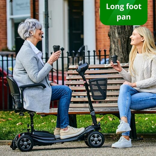 Airscape 4 mph Boot Mobility Scooter – Lightweight, Portable & Comfortable