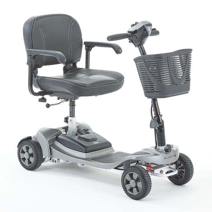 Alumina 4 mph Boot Mobility Scooter by Motion Healthcare – Lightweight, Portable & Comfortable