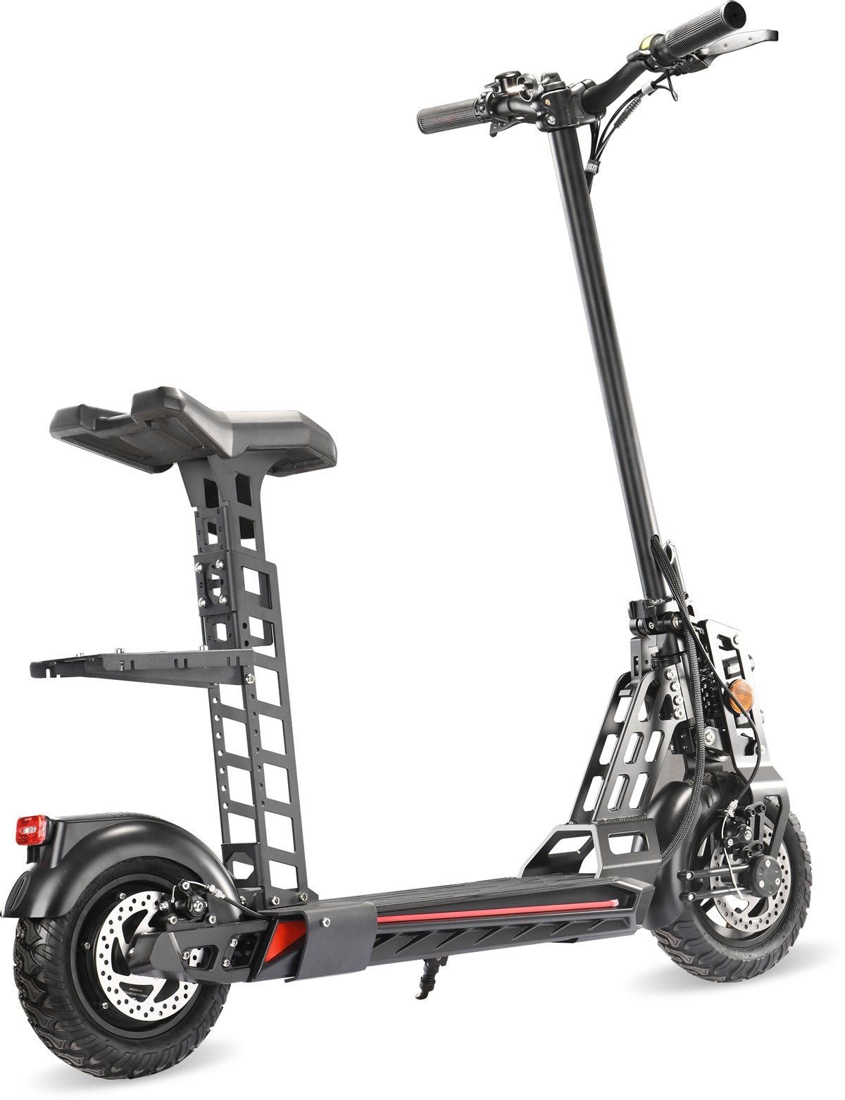 X1 600W Electric Scooter, 48V 18Ah Battery, 55–60km Range, Off-Road, Removable Seat, Private Land Use