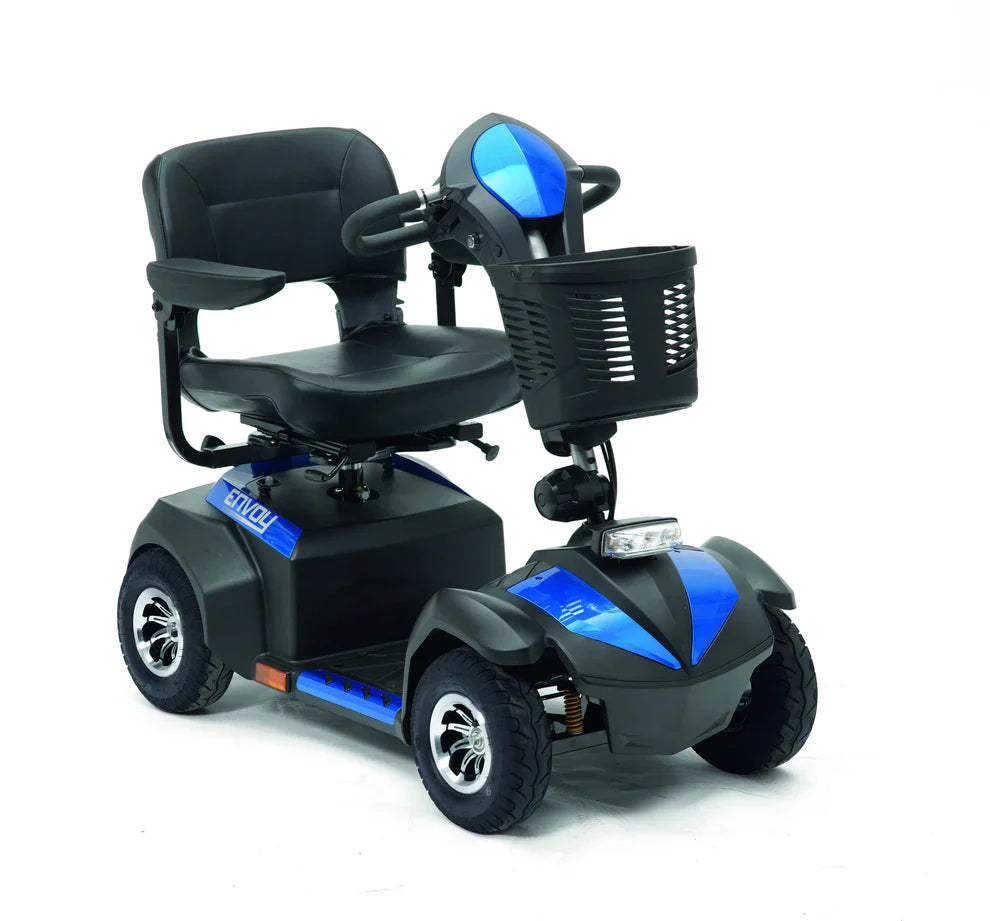 Envoy 4 Mobility Scooter – 4mph Lightweight Scooter with 30-Mile Range, Suspension & Comfortable Ride