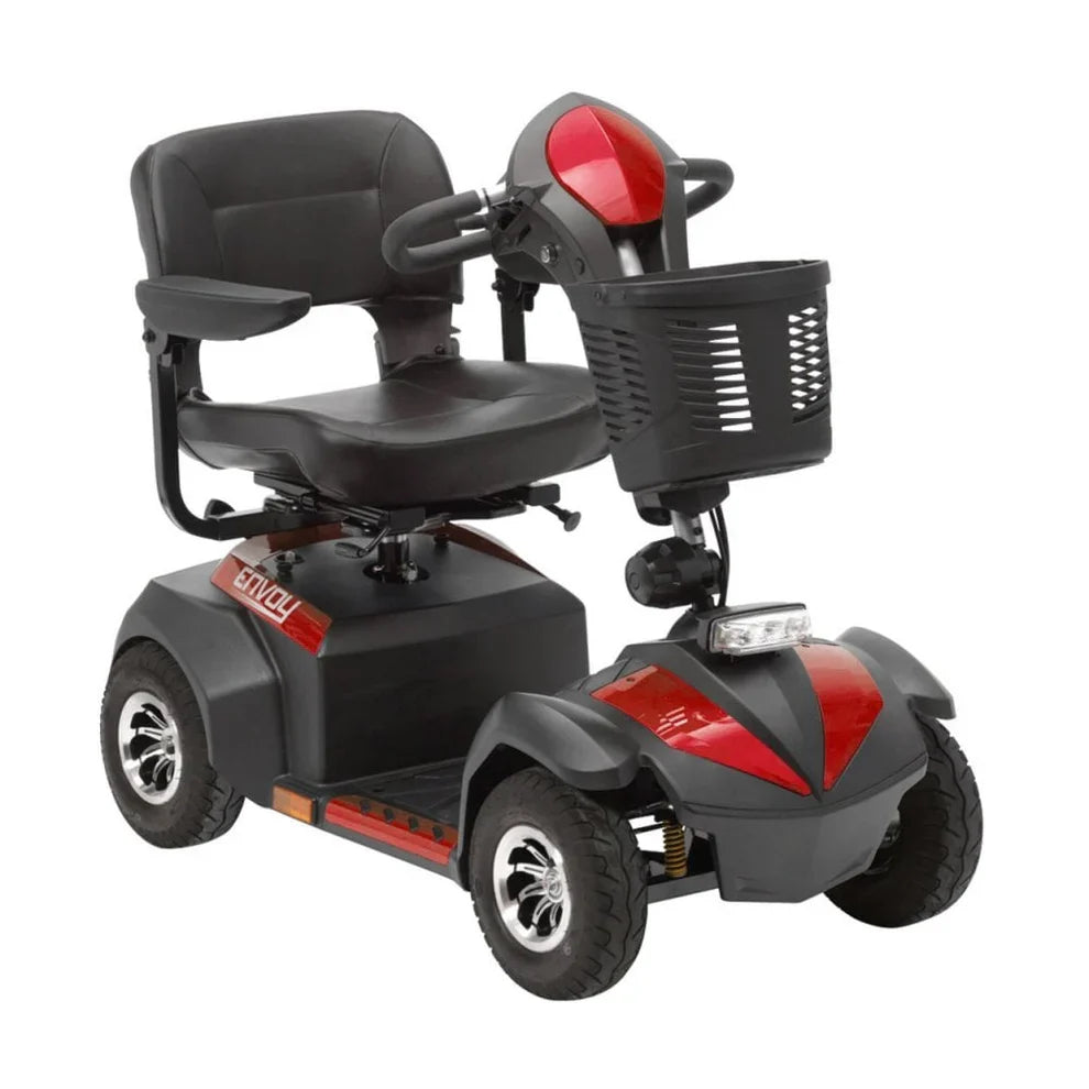 Envoy 4 Mobility Scooter – 4mph Lightweight Scooter with 30-Mile Range, Suspension & Comfortable Ride