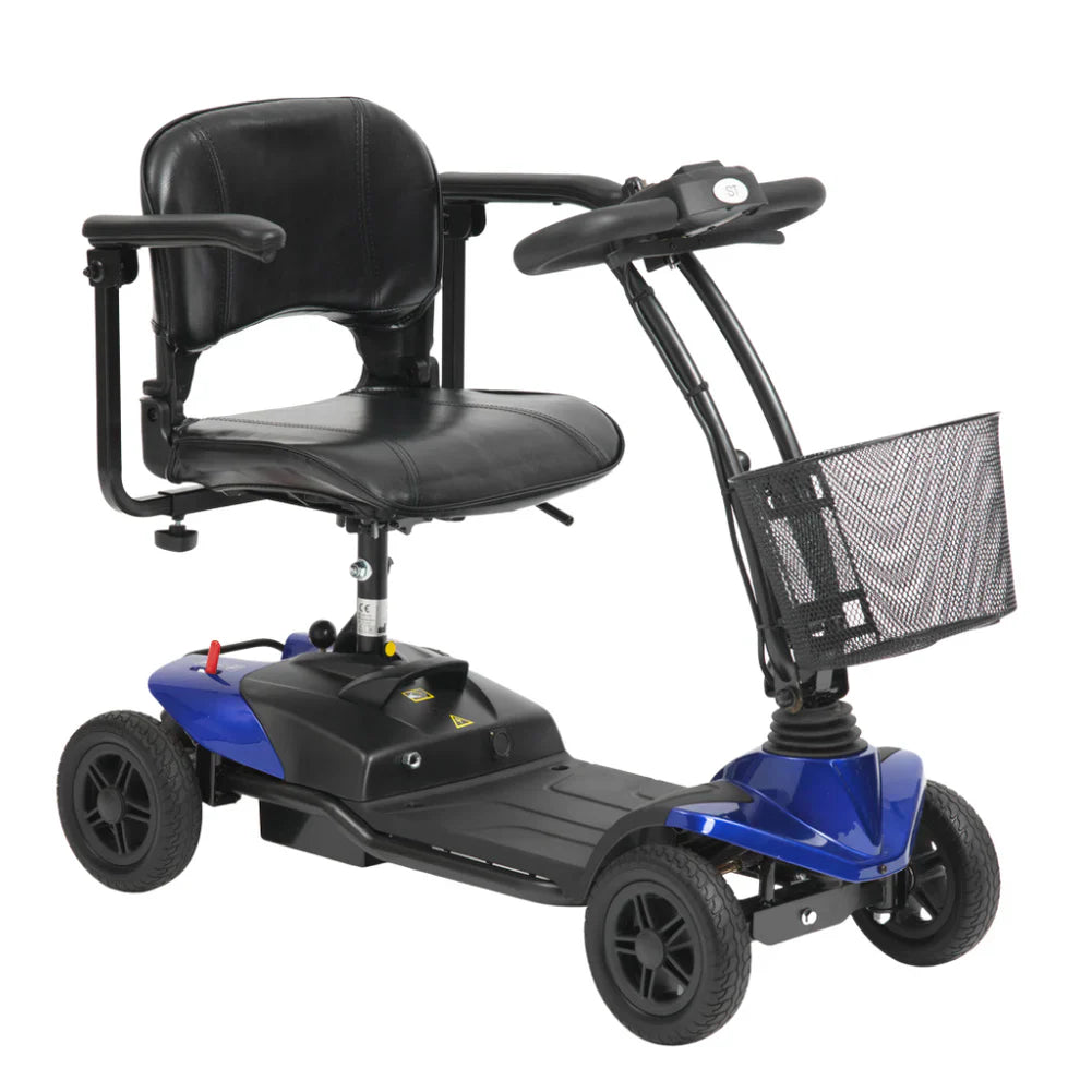 ST1 Mobility Scooter – Lightweight, Portable, 4mph, 6-Mile Range, Swivel Seat & Delta Tiller