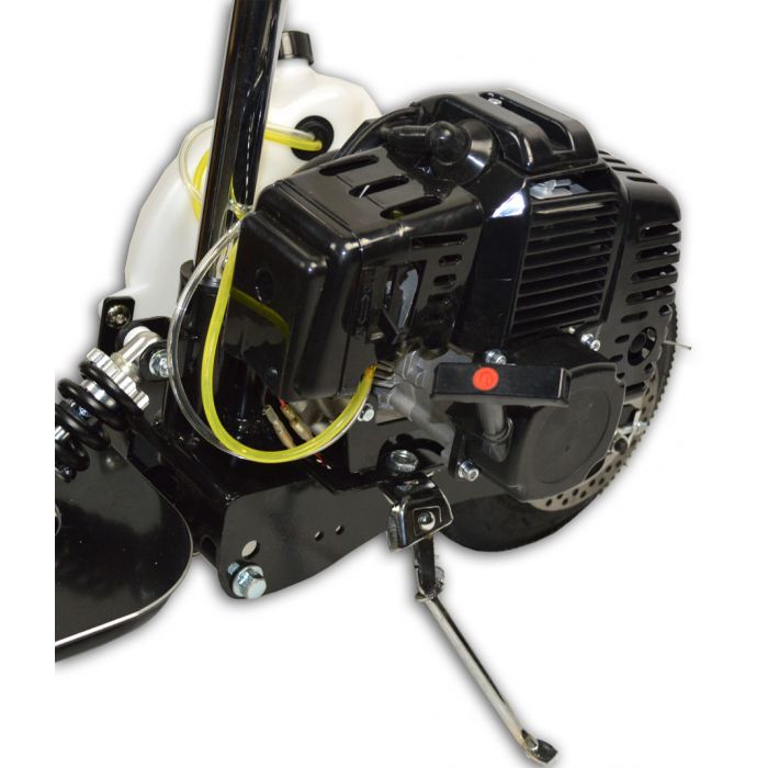 49cc Mini Petrol Scooter – Dual Suspension, Foldable, 38km Range, Aluminium Deck