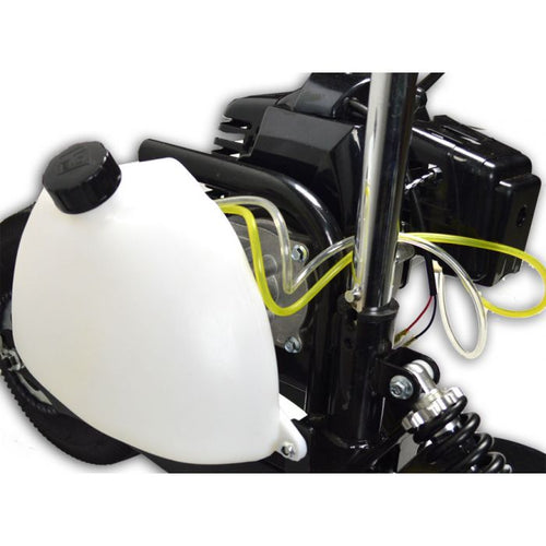 49cc Mini Petrol Scooter – Dual Suspension, Foldable, 38km Range, Aluminium Deck